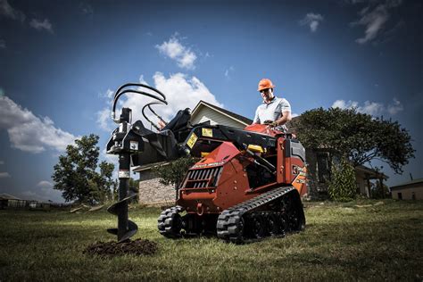 ditch witch mini skid steer auger|auger attachments for trees.